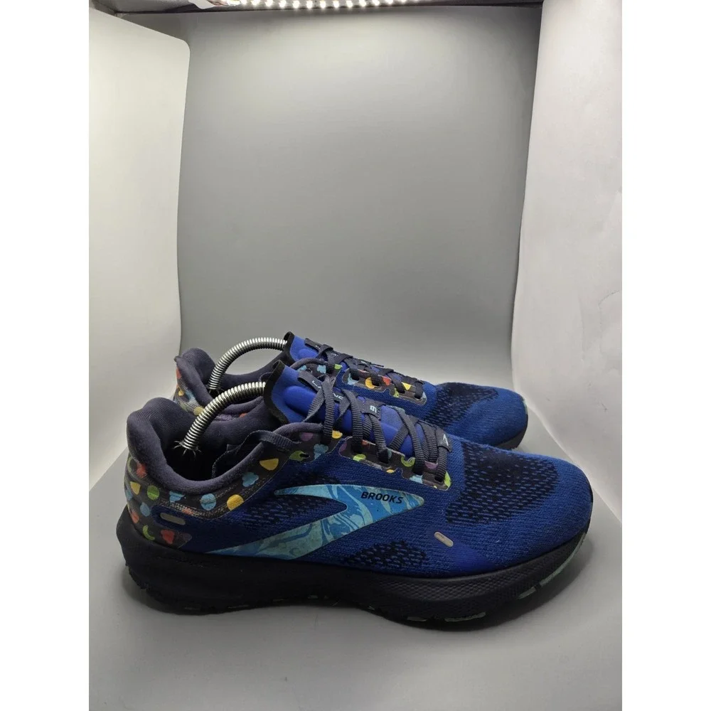 Brooks Launch 9 Running Shoes Mens 10 US Blue Bowl O' Cereal Trix 1103861D462
